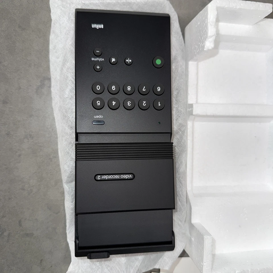 Braun RC1 Fernbedienung Atelier Neu OVP NOS Schwarz - Bild 4 von 4