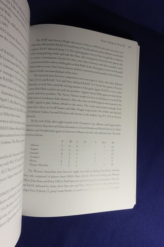 FROM WHITES TO MUDDIES James Kehoe HISTORY RUGBY UNION IN ROYAL AUSTRALIAN NAVY - Picture 10 of 12