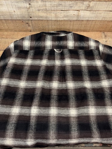 Camisa de pesca con mosca abotonada de franela pesada Orvis 2XL para hombre nueva con etiqueta - Imagen 4 de 5