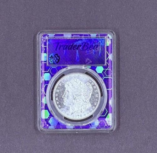 1879-S S$1 Morgan Silver Dollar PCGS MS63PL Proof Like - Purple Core