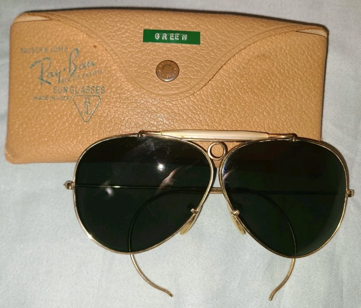 Ray Ban B L Shooter Indiana Vintage Sunglasses for sale - eBay