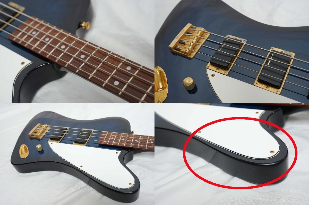 FERNANDES　BURNY　ZB-85 Fernandes Burny ZB-85 Blue Sunburst Electric Bass Guitar