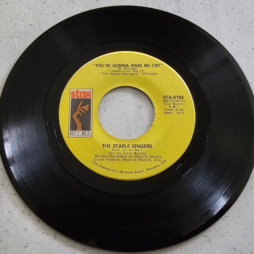 The Staple Singers ‎(e) Respect Yourself - 1971 US Soul 7" - Picture 4 of 4