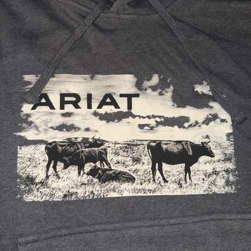 NWOT ~ Men’s Ariat Hooded Sweatshirt ~ XXL - Picture 2 of 4