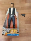 🚨🔥Vintage Jakks Pacific Star Wars Classic Han Solo 18" Action Figure 2014 Gun