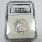 1859 O NGC - Shipwreck SS Republic Silver Seated Liberty Half Dollar #58702A