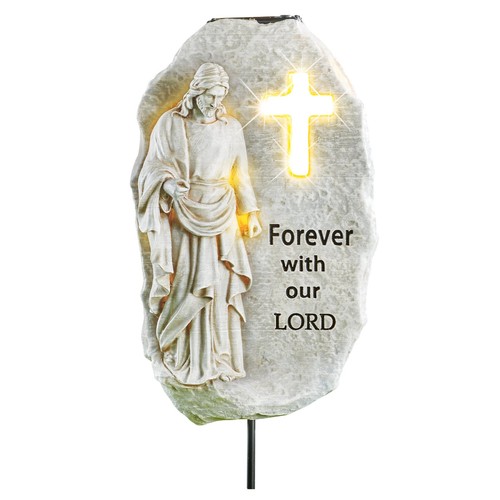Solar Powered Forever with our Lord Memorial Stake