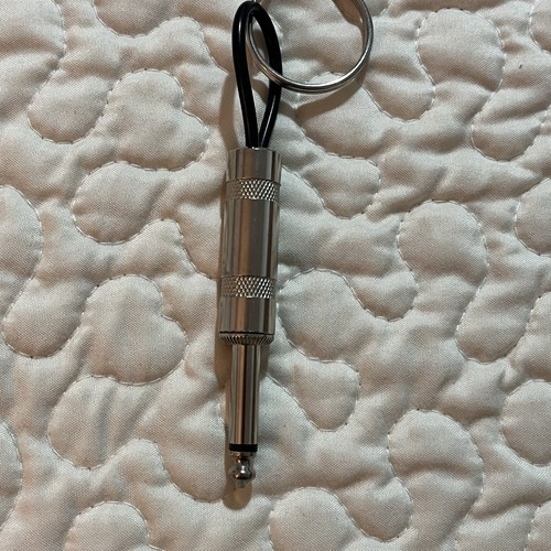 Fender Gitarre Plug-in Schlüsselanhänger Schlüsselanhängsel Halter Ersatzstück Silber Musik - Bild 7 von 8