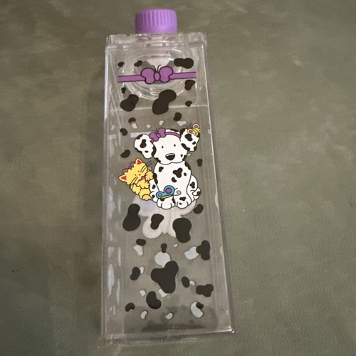 x spottie dottie dalmatian toss by bioworld. Plastic W/ Lid & Butterfly Accent. - Picture 2 of 8