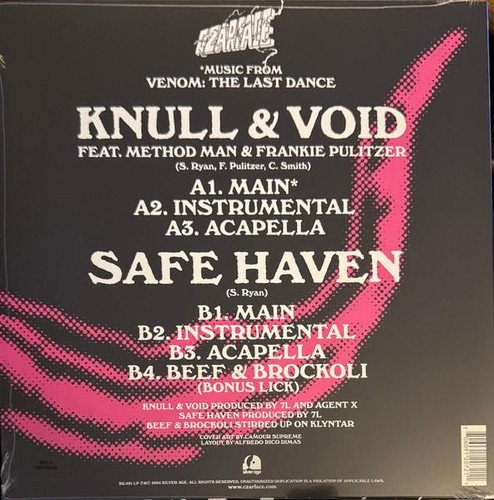 Czarface Knull & Void 12" vinyl USA Silver Age 2025 Limited edition pink vinyl - Picture 2 of 3