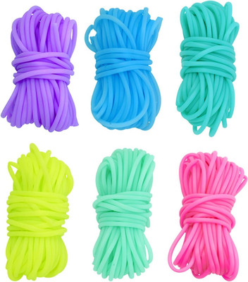 32.8 Yards 2mm Rubber Cords Knitting Barber Cords 2mm Rubber Stitch Keeper Rubbe