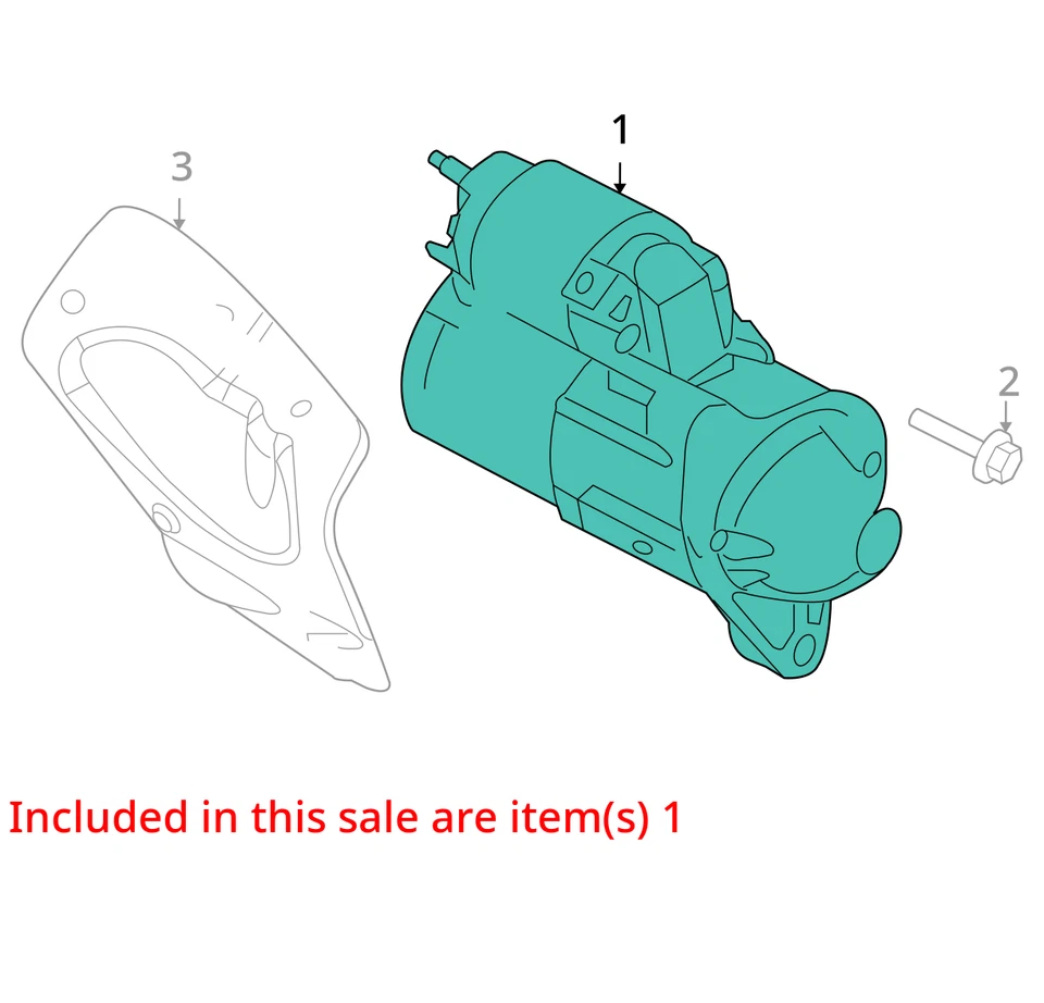 Jeep Commander 2007 motor de arranque fabricante de equipos originales 155 k millas - LKQ433958612 Foto 4 de 4