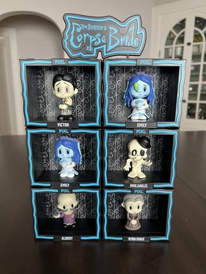 Thrilljoy PiXL Tim Burton's Corpse Bride Full Set Display Emily