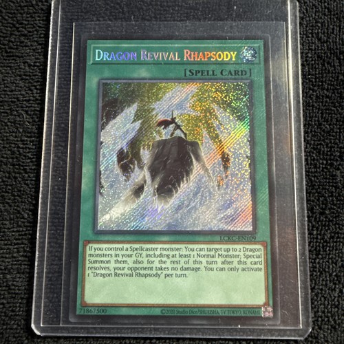 Dragon Revival Rhapsody LCKC-EN109 Yu-Gi-Oh Legendary Collection Kaiba-Unlimited - Picture 3 of 3