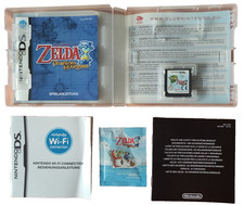 Zelda Phantom Hourglass Nintendo DS Spiel + seltene Ahoj Brause Werbung