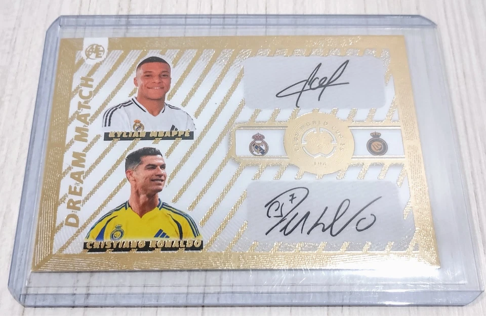 2025 FIFA CLUB WORLD CUP FE Card MBAPPE - CRISTIANO RONALDO Printed Auto 🟡 - Bild 4 von 4