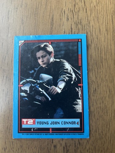 Terminator II Movie Lot Of 4 Trading Cards 1991 Great Shape! 1991 Topps - Picture 4 of 6
