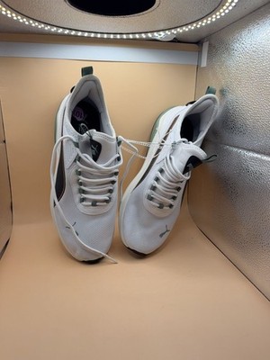 Puma SoftFoam Optimal Comfort Sneakers White Green Men's Size 10.5