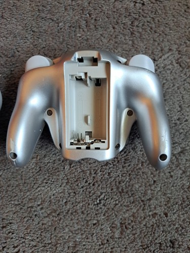 2 Original Zubehör Hersteller Nintendo Gamecube Wavebird 1 Platinum Wireless Controller enge Sticks - Bild 8 von 10