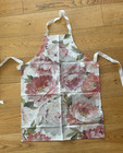 Adult Apron - Acrylic Coated - Floral Design - NEW