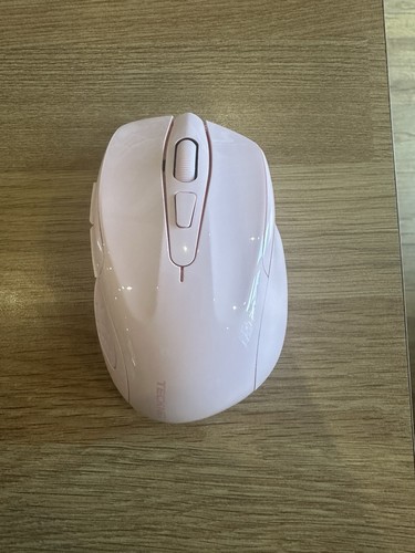 Tecknet Cordless Mouse Model No BM307 USB Pink Computer Laptop Wireless - Picture 3 of 6
