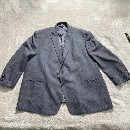RALPH RALPH LAUREN RRL BLAZER SILK WOOL BLEND GRAY BIG & TALL 54R - 第 1/16 張圖片