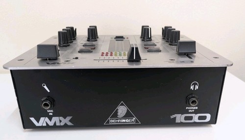 Behringer VMX100 2-Channel DJ Mixer with Beat Assist/BPM Counter *Fader Issue* - Picture 8 of 15