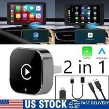USB Auto Wireless CarPlay Adapter For Apple Android Wireless Dongle Plug ＆ Play
