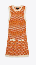 Zara womens structured knit mini dress - Excellent Condition