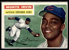 1956 Topps Monte Irvin EX-EX/MT Set Break #194