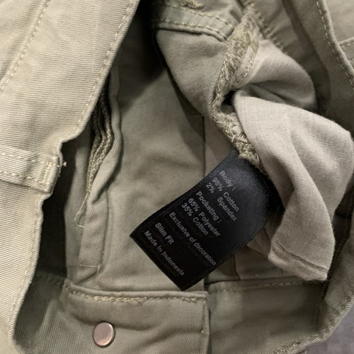 Flint and Tinder 365 Pants 36x34 Green Chino Huckberry 5 Pocket Slim Fit Men’s - Picture 6 of 13