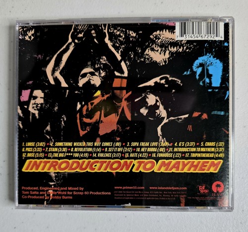 Primer 55 Introduction To Mayhem CD Explicit Content 2000 The Island Def Jam VTG - Picture 3 of 3