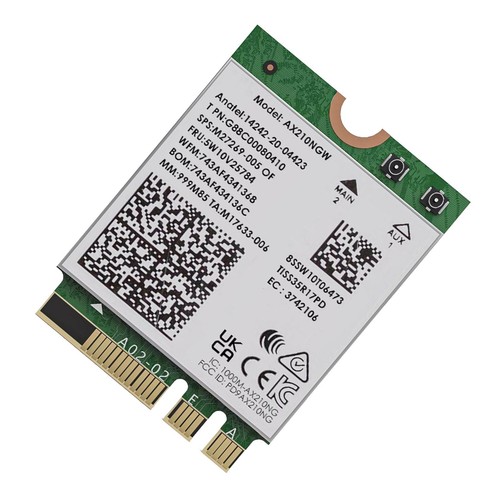 WiFi 6E M.2 Module Up To 2400mbps(6 Ghz), 2400mbps(5 Ghz), And 574mbps(2.4 Ghz) - Photo 5/14