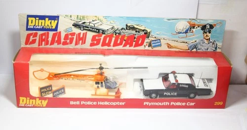 Dinky 299 Crash Squad In Original Box - Near Mint Vintage Original