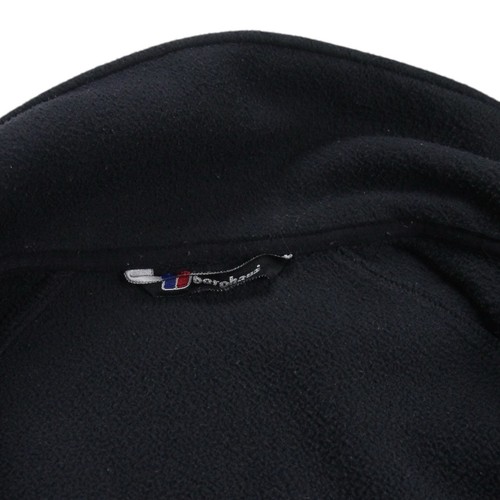Berghaus Fleece Jacket Mens S Black Zip High Performance Outdoor Walking Hiking - Picture 6 of 11