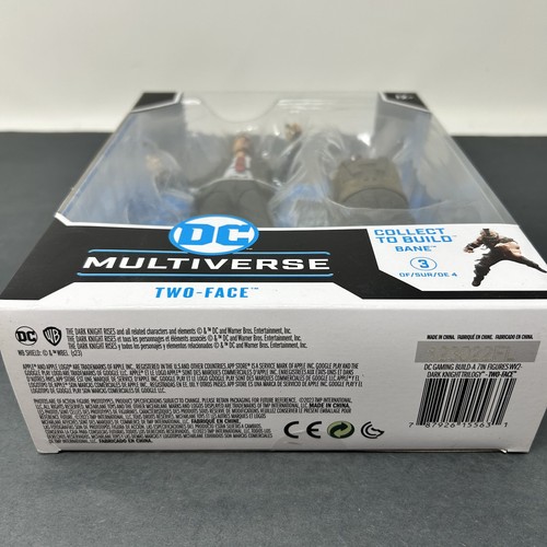 McFarlane DC Multiverse Dark Knight Trilogy Two Face Build A Figure Bane - Picture 9 of 10