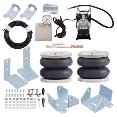 2X Luftfederung Hinten + 12V Kompressor Kit for Ford Transit TWIN RWD 350 RWD