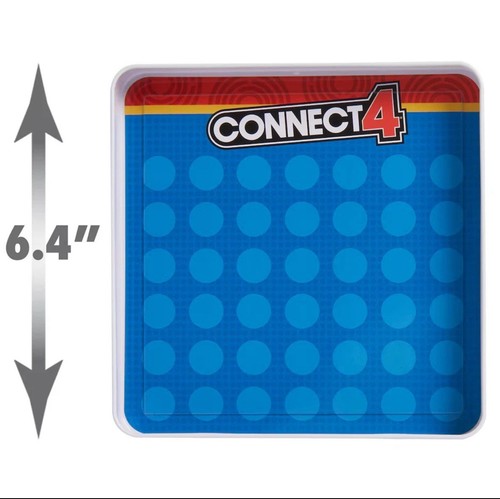 Hasbro CONNECT 4 Classic Game Play on The Go Magnetic Set Age 6+ - Picture 2 of 3
