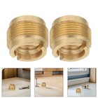  4pcs Female 3/8 Inch To Male 5/8 Inch Threaded Screw Adapter Converter