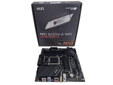 MSI B650M-A WIFI mATX Socket AM5 DDR5 Motherboard