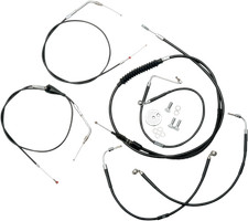 LA Choppers Cable/Brake Line Kit LA-8006KT-19B