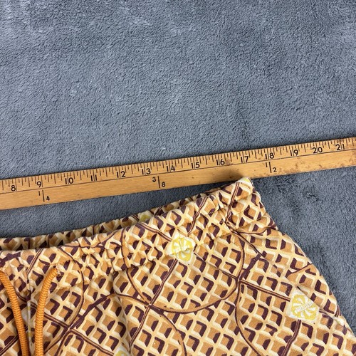 Billionaire Boys Club Ice Cream Shorts Nyjah Sunflower Waffles 2XL Drawstring - Picture 11 of 13