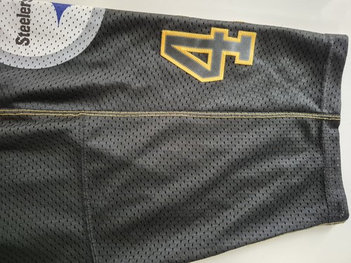 Camiseta Pittsburgh Steelers NFL Grid Iron Fútbol Americano #43 Polamalu Mediana - Imagen 8 de 14