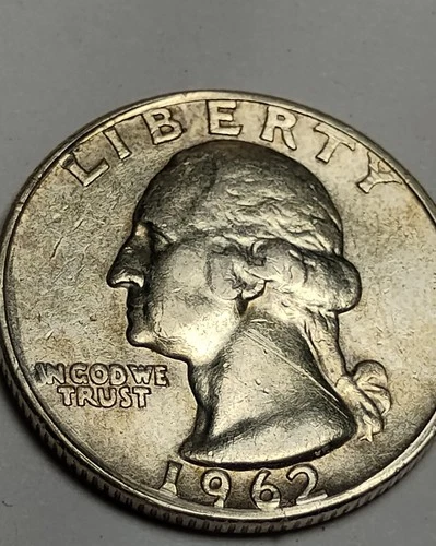 New Listing1962 P Quarter 90% Silver Coin Super Nice CONDITION Free Shipping
