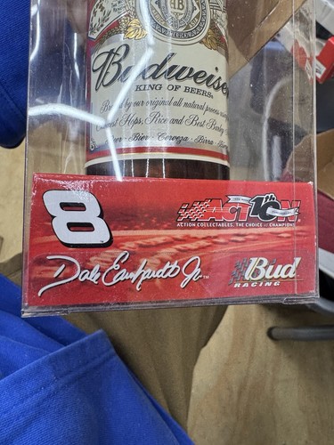 Dale Jr. #8 Budweiser 2002 Monte Carlo 1:64 scale car inside Beer Bottle - Picture 2 of 4