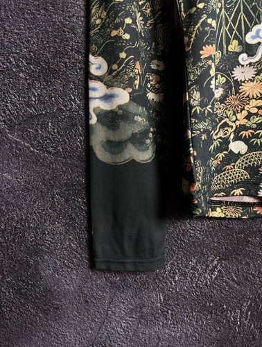 Vintage Printed Turtleneck Top Jean Paul Gaultier Style Size M - Picture 7 of 13