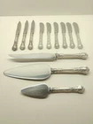 Sterling Silver Handle Gorham Chantilly Lot Stainless Steel Blade