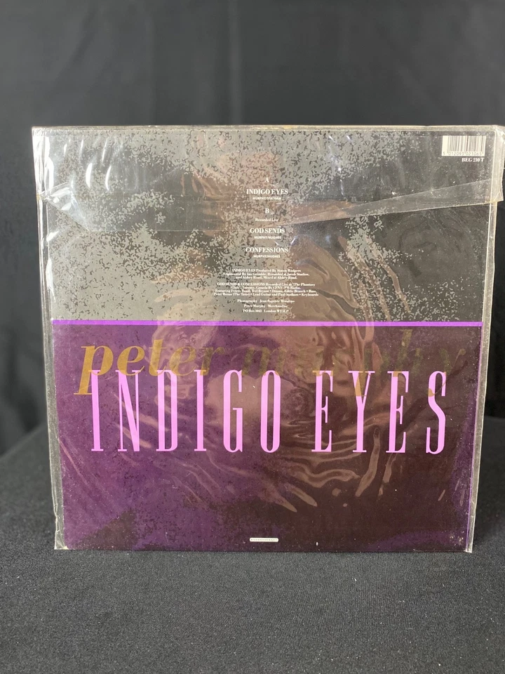 peter murphy indigo eyes blue lp Foto 2 de 4