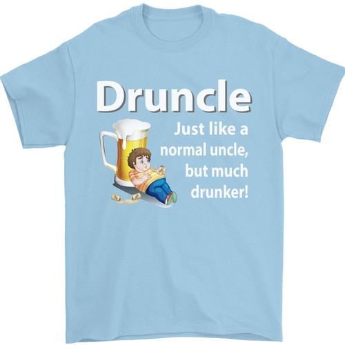 Druncle Like A Normal Tíos Día Hombre 100% Algodón - Imagen 7 de 28