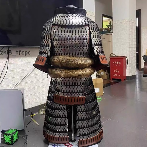 Conjunto completo de disfraz de armadura de metal de acero inoxidable portátil Song Armor unisex disfraces - Imagen 14 de 29